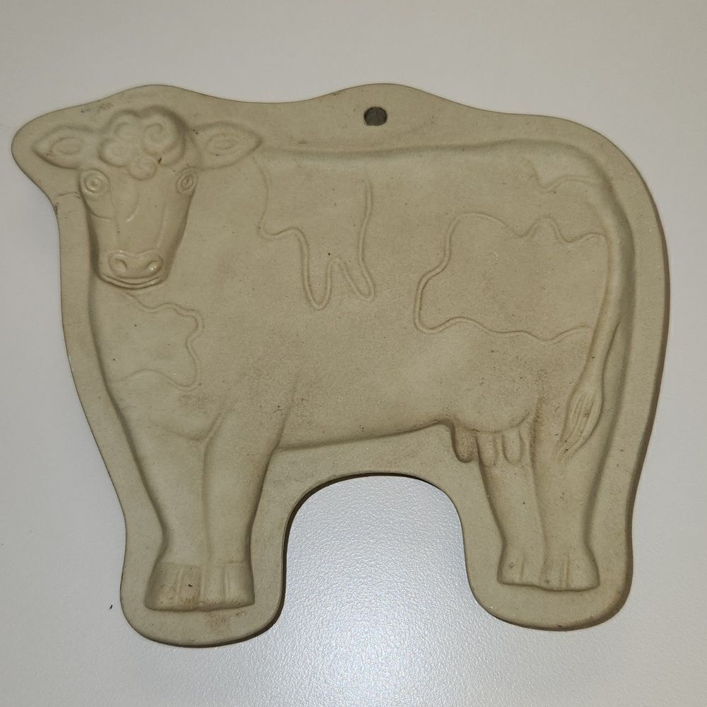 Brown Bag Cookie Art 1986 Cow Vintage